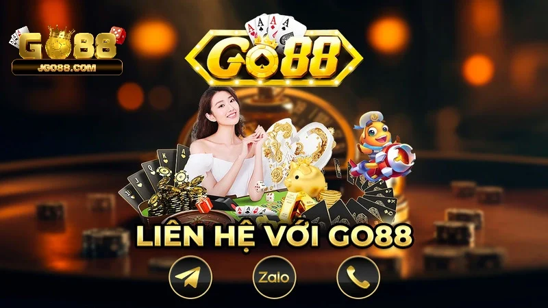 Liên hệ Go88 bằng các phương thức được đánh giá cao