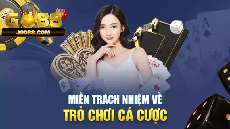 Miễn trừ trách nhiệm về các dịch vụ, sản phẩm cá cược